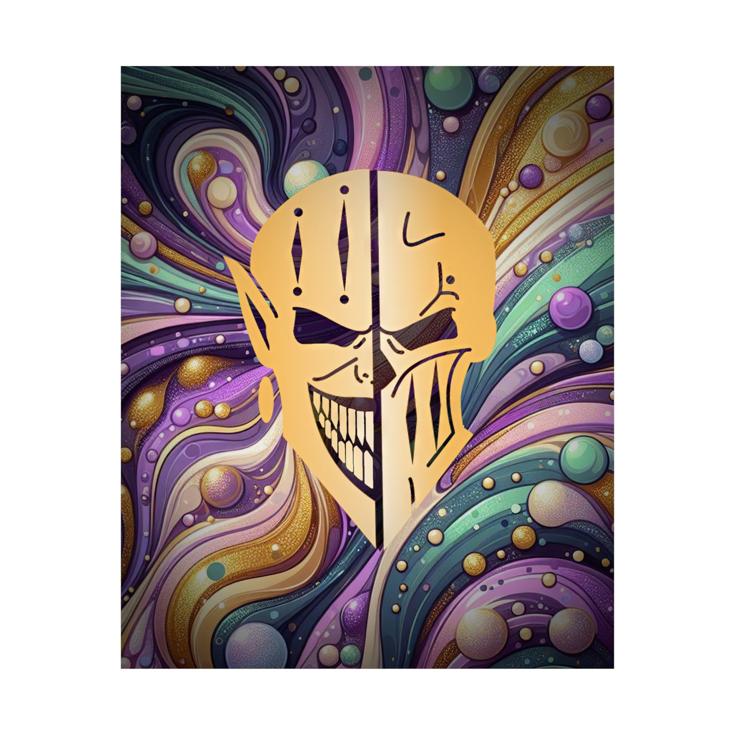 Dark Jester Poster (Wall Art, Game Room Décor, Science Fiction)