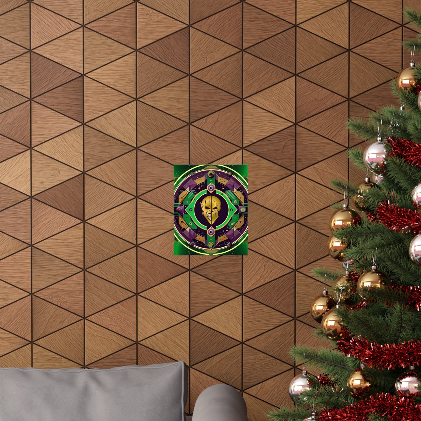 Dark Jester Vortex Poster (Wall Art, Game Room Décor, Science Fiction)