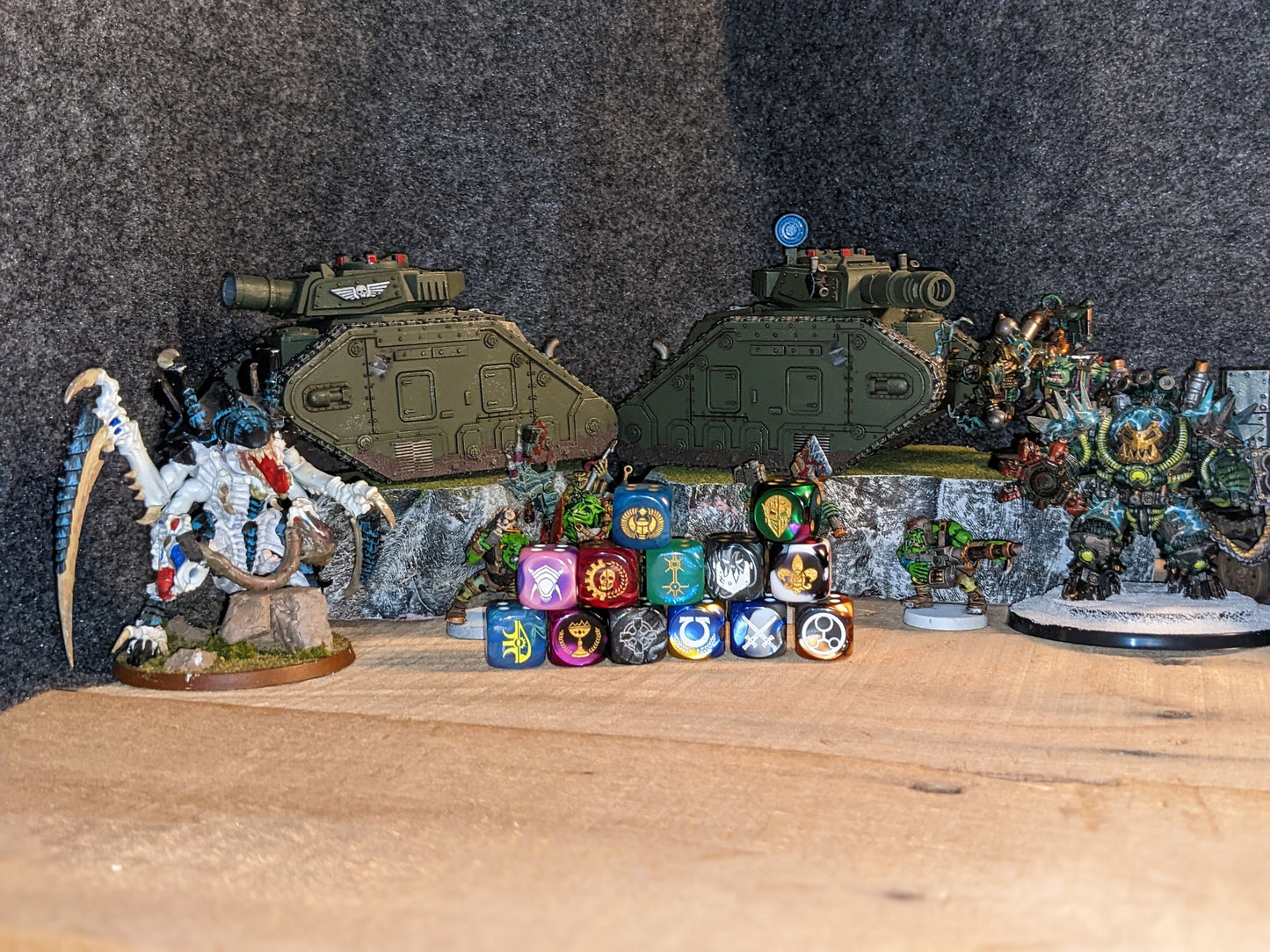 Variety Dice Set 16mm Inspired by Sci-Fi