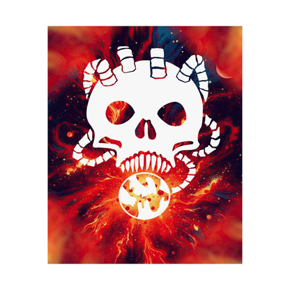 Skull Taker Poster (Wall Art, Game Room Décor, Science Fiction)