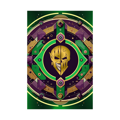 Dark Jester Vortex Poster (Wall Art, Game Room Décor, Science Fiction)