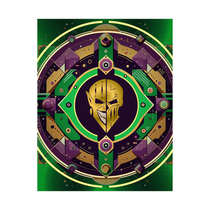 Dark Jester Vortex Poster (Wall Art, Game Room Décor, Science Fiction)