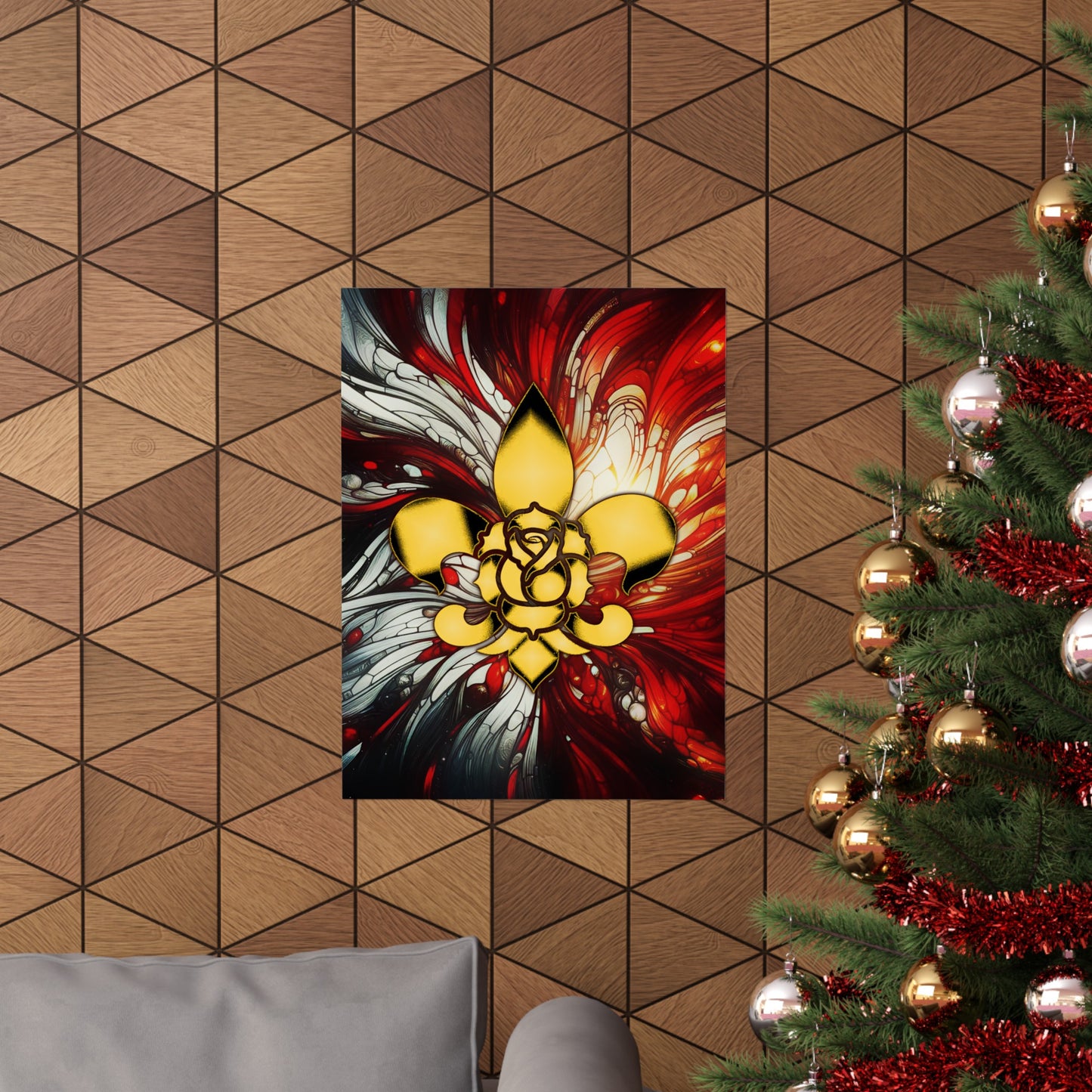 Holy Rose Poster (Wall Art, Game Room Décor, Science Fiction)