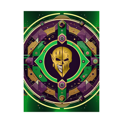 Dark Jester Vortex Poster (Wall Art, Game Room Décor, Science Fiction)