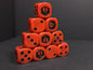 Fire Enclaves Dice 16mm Inspired by Sci-Fi 10x