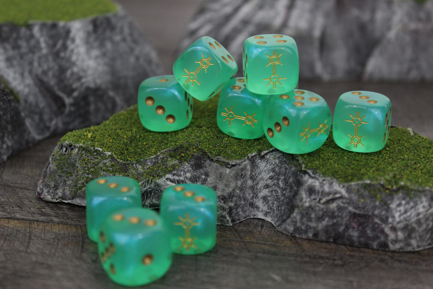 Mystical Dynasty Dice 16mm Inspired by Sci-Fi