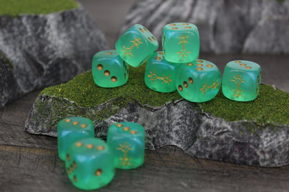 Mystical Dynasty Dice 16mm Inspired by Sci-Fi