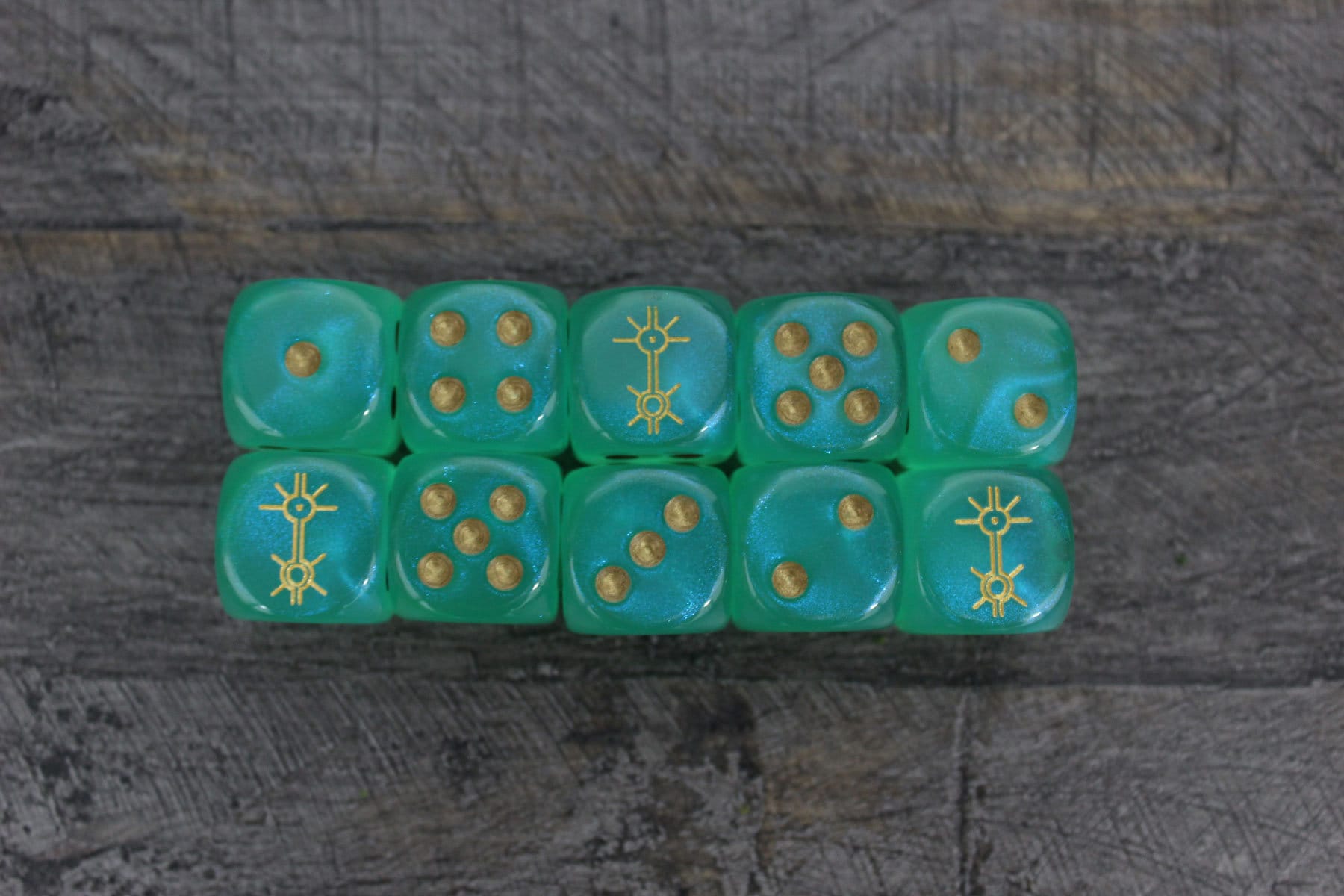 Mystical Dynasty Dice 16mm Inspired by Sci-Fi