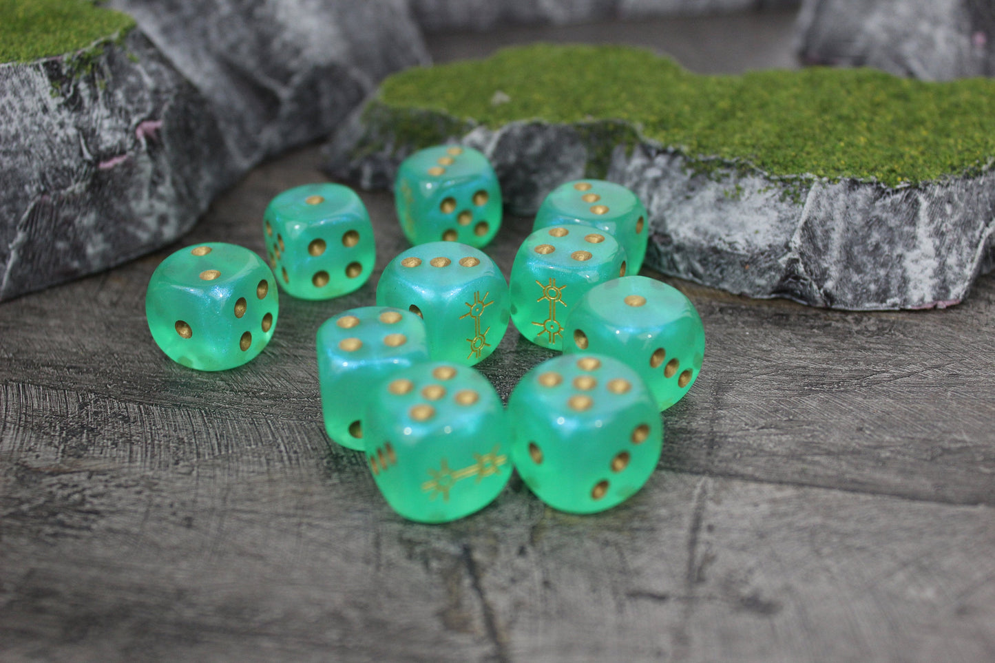 Mystical Dynasty Dice 16mm Inspired by Sci-Fi