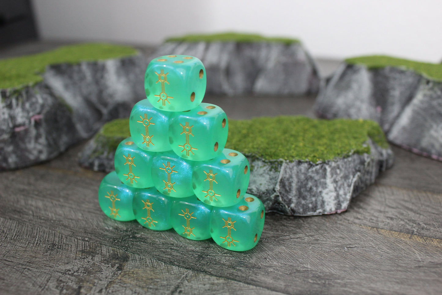 Mystical Dynasty Dice 16mm Inspired by Sci-Fi