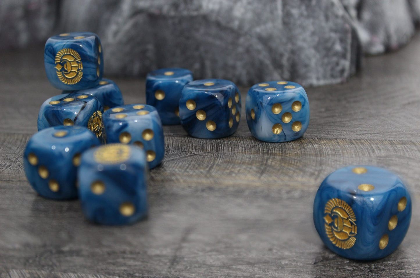 Cult of the Scarab Dice 16mm 10x Inspired by Sci-Fi