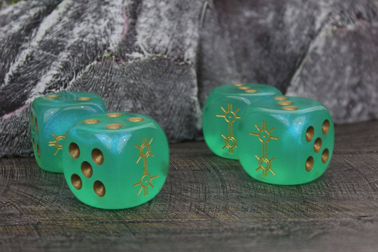 Mystical Dynasty Dice 16mm Inspired by Sci-Fi