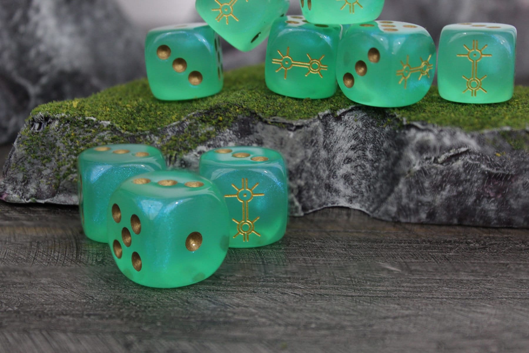 Mystical Dynasty Dice 16mm Inspired by Sci-Fi