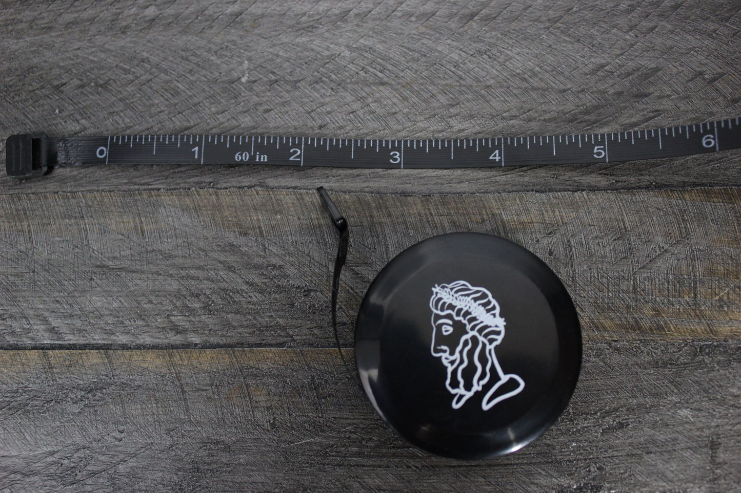 Black Ikarus Project Mini Retractable Tape Measurer