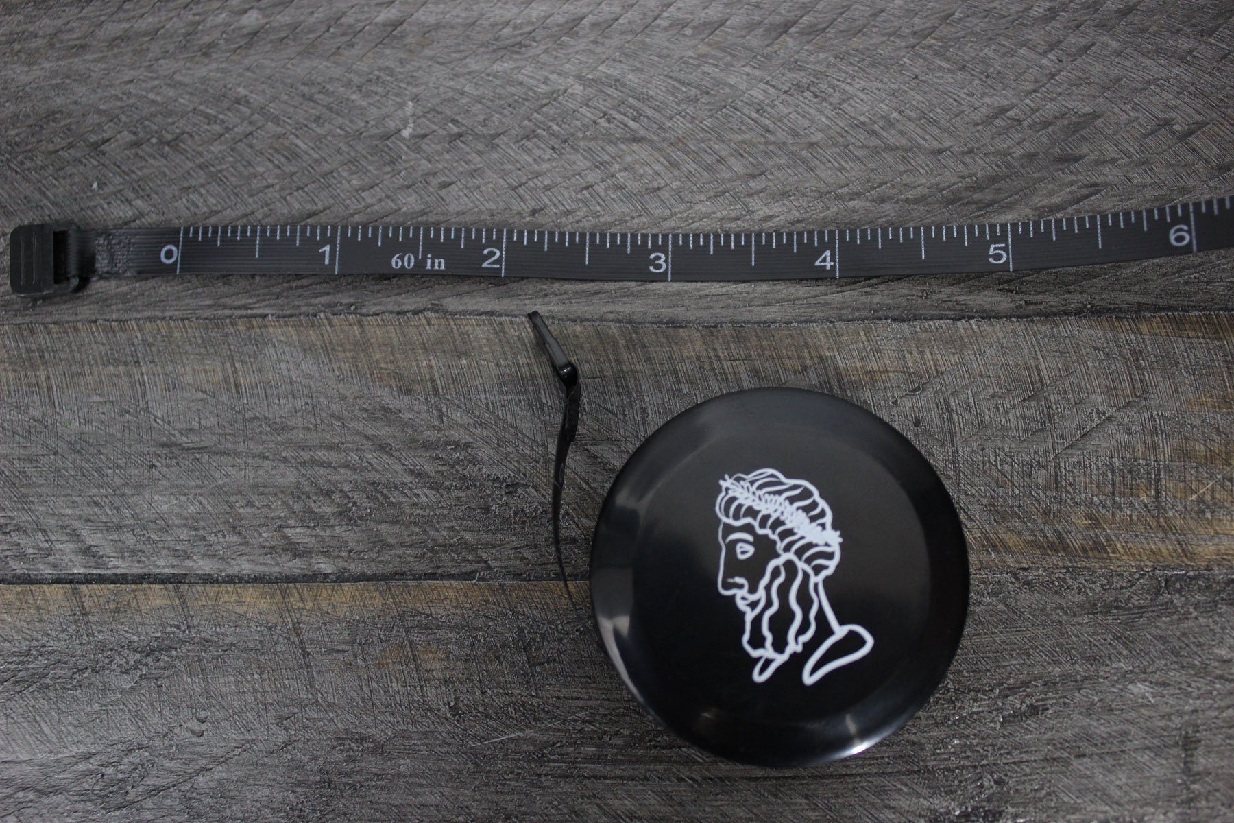 Black Ikarus Project Mini Retractable Tape Measurer