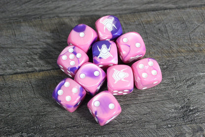 Alien Dice 16mm Inspired by Sci-Fi