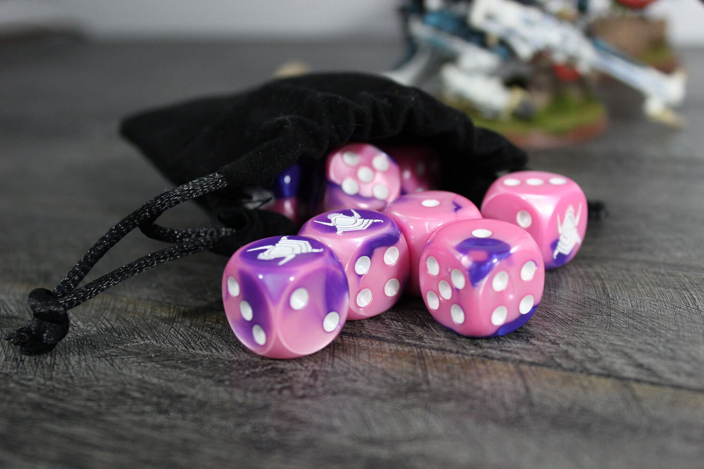 Alien Dice 16mm Inspired by Sci-Fi