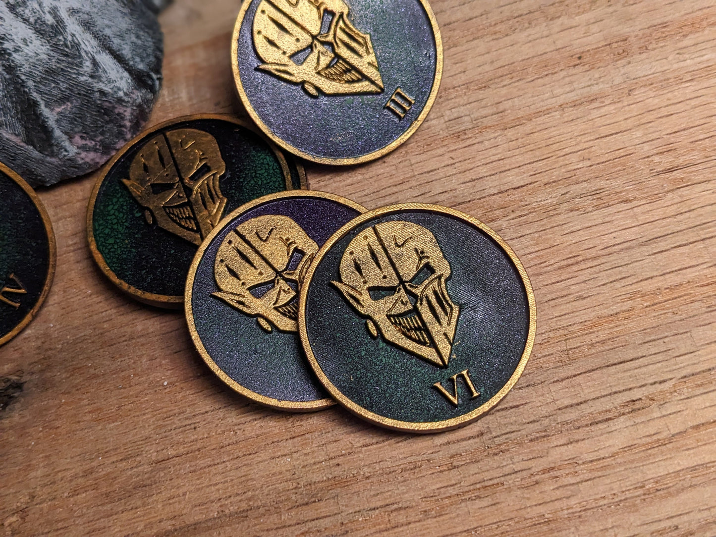 Dark Jester Objective Markers 40mm Inspired by Warhammer 40k