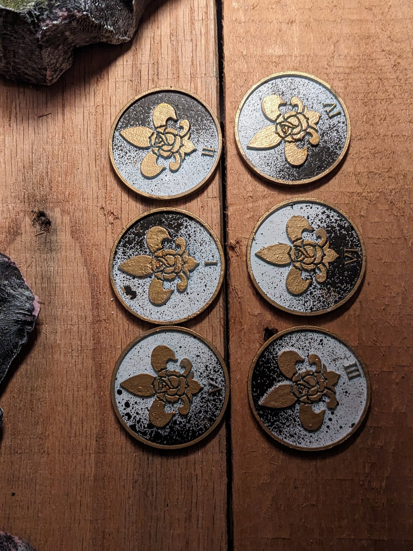 Order of the Holy Rose Objective Markers 40mm Inspired by Warhammer 40k