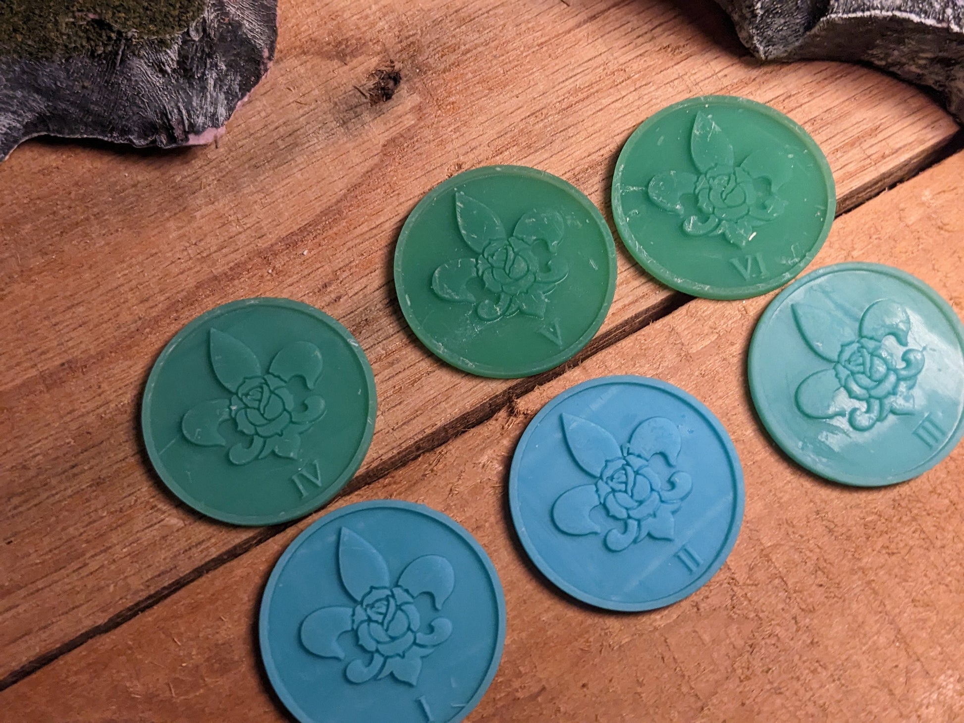 Order of the Holy Rose Objective Markers 40mm Inspired by Warhammer 40k