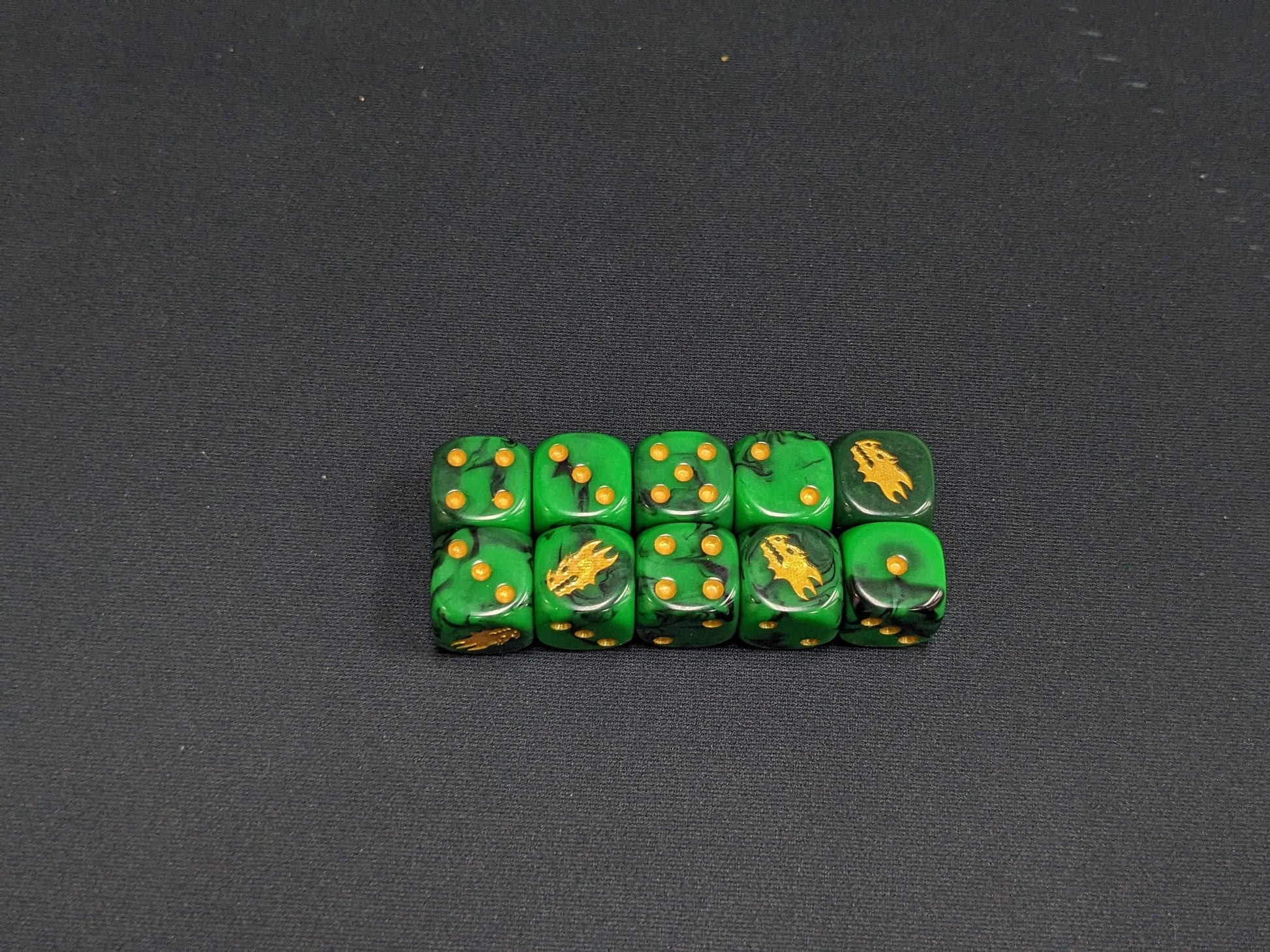 Space Dragon Dice 16mm 10x Inspired by Sci-Fi (Alternate)