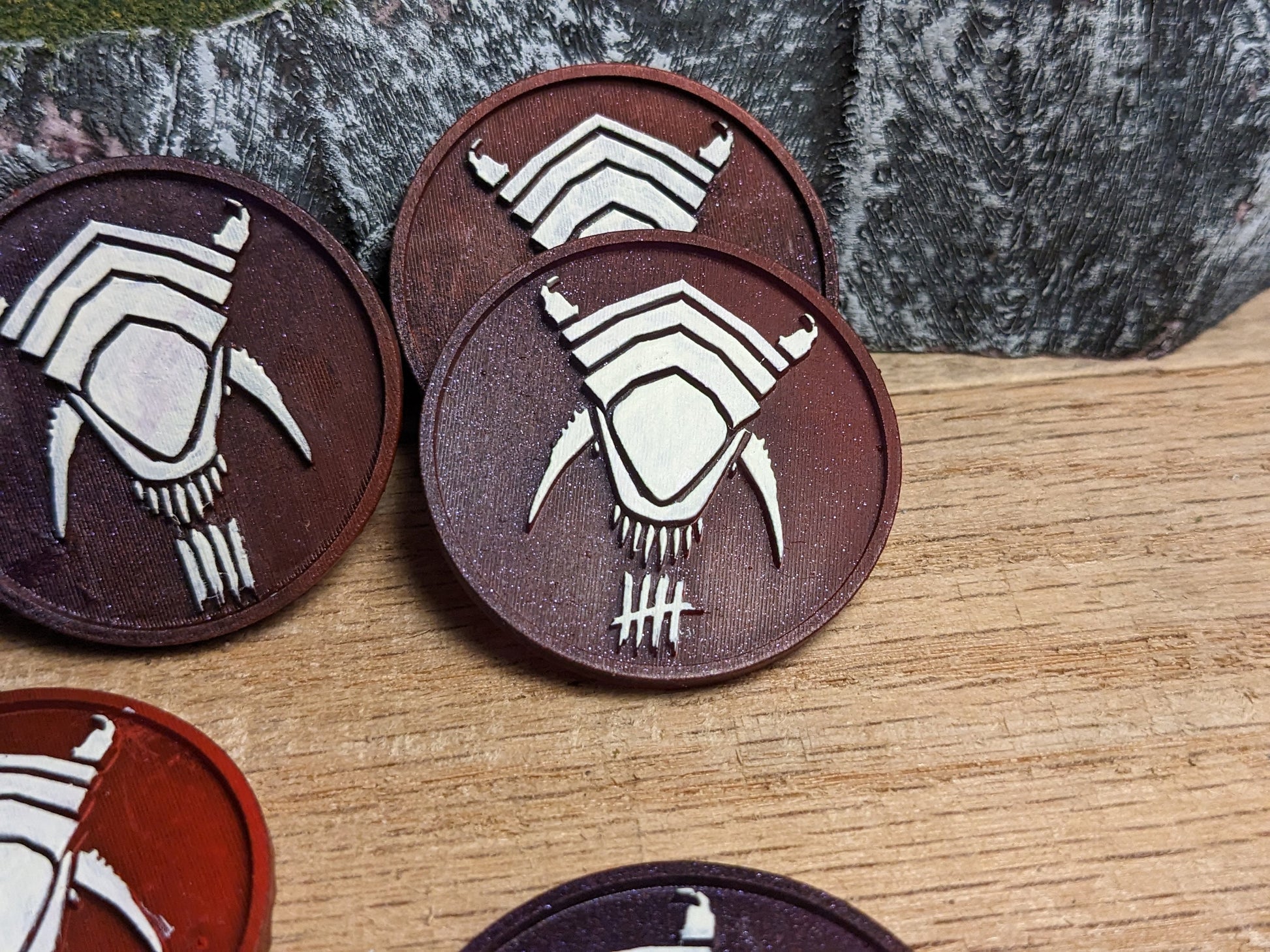 Alien Objective Markers 40mm Inspired by Warhammer 40k