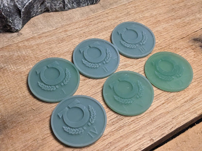 Space Smurf Objective Markers 40mm Inspired by Warhammer 40k