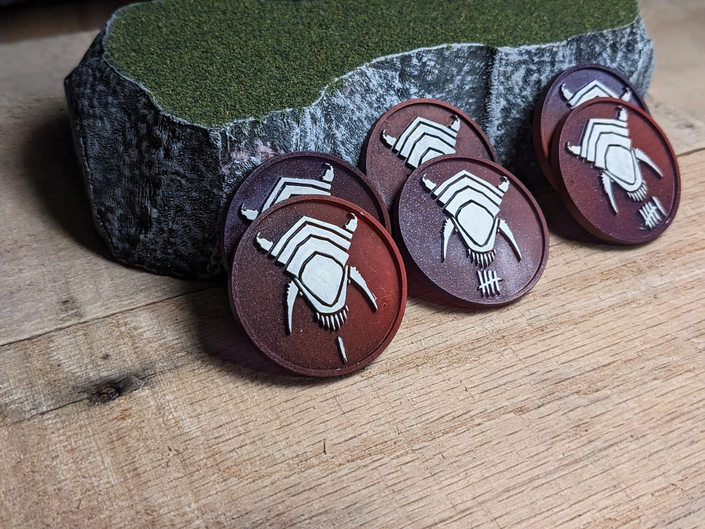 Alien Objective Markers 40mm Inspired by Warhammer 40k