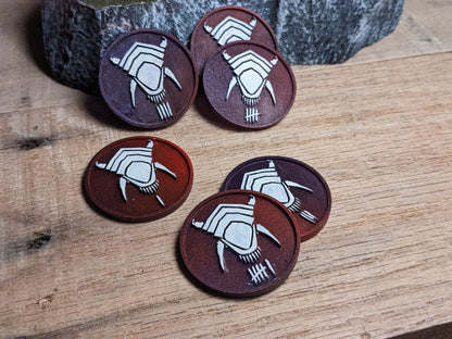 Alien Objective Markers 40mm Inspired by Warhammer 40k