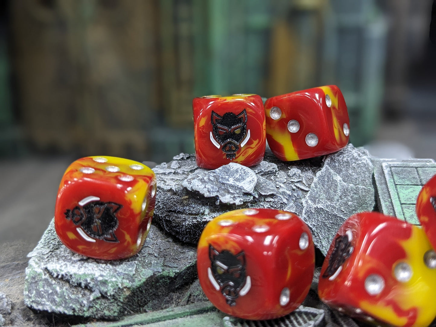 House of the Boar Dice 16mm Inspired by Sci-Fi