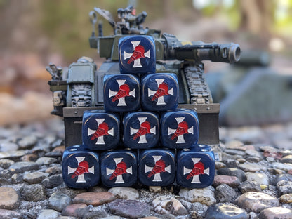 Trench Korps Dice 16mm Inspired by Sci-Fi/Warhammer 40k