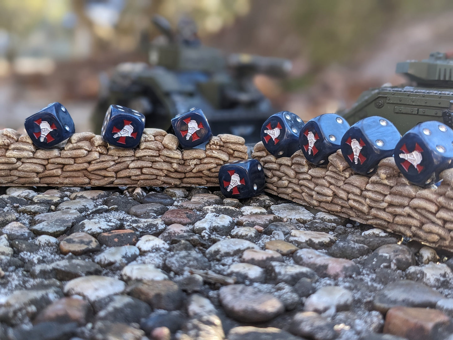 Trench Korps Dice 16mm Inspired by Sci-Fi/Warhammer 40k