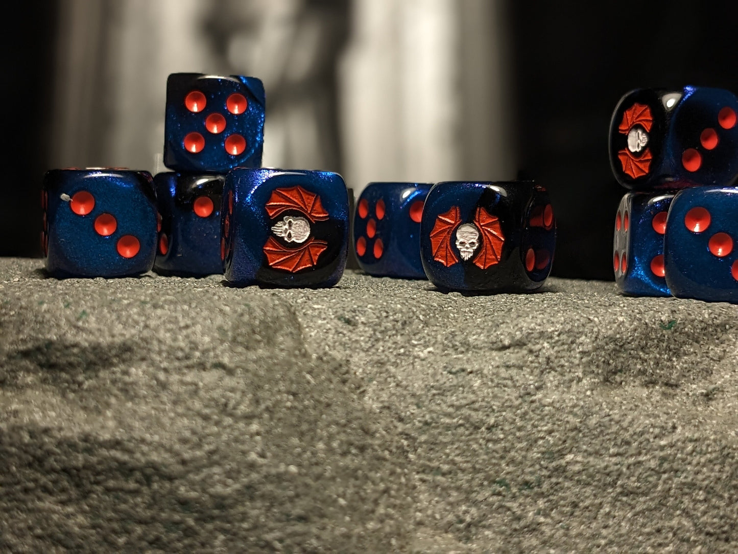 Lords of Darkness Dice 16mm Inspired by Sci-Fi 10x