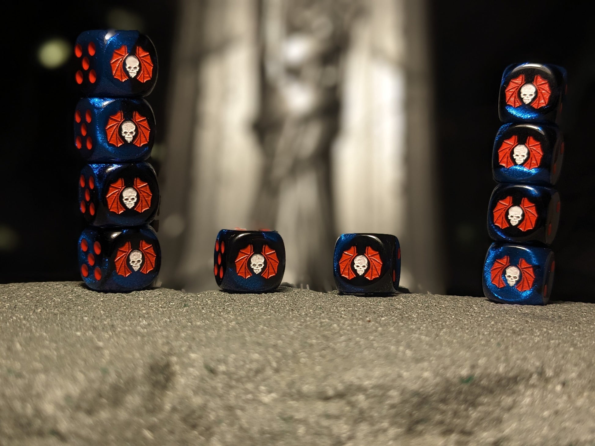 Lords of Darkness Dice 16mm Inspired by Sci-Fi 10x