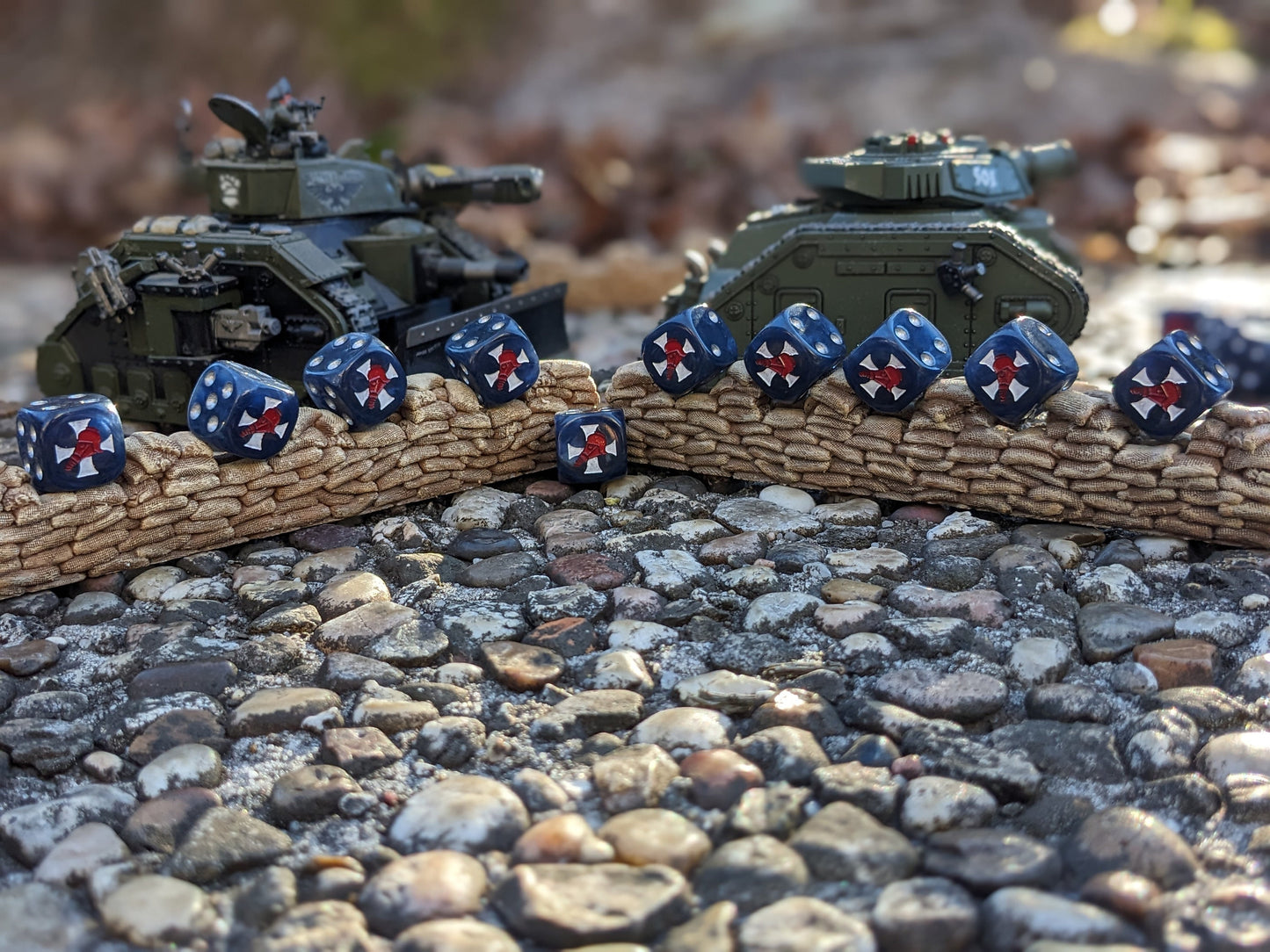 Trench Korps Dice 16mm Inspired by Sci-Fi/Warhammer 40k