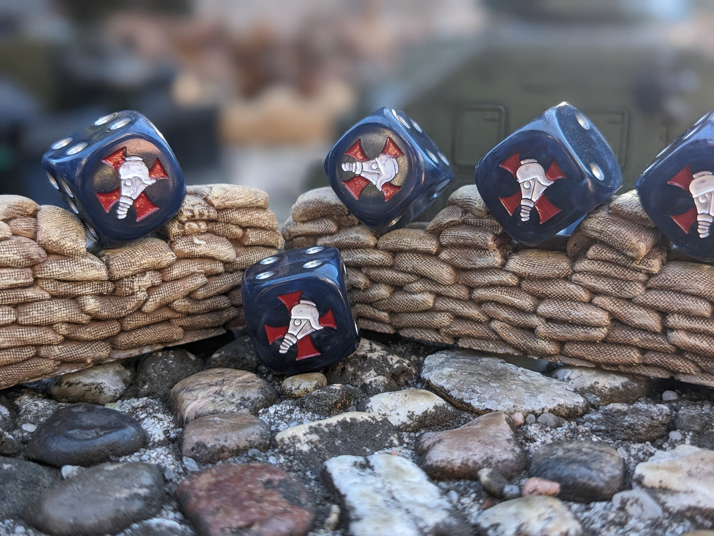 Trench Korps Dice 16mm Inspired by Sci-Fi/Warhammer 40k