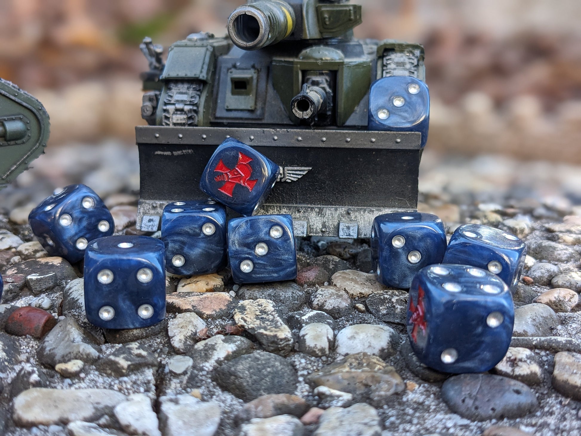 Trench Korps Dice 16mm Inspired by Sci-Fi/Warhammer 40k