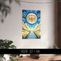 Cult of the Scarab Poster (Matte Poster, Wall Art, Game Room Décor, Science Fiction)