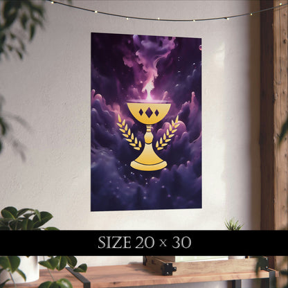 Imperial Chalice Poster (Matte Poster, Wall Art, Game Room Décor, Science Fiction)