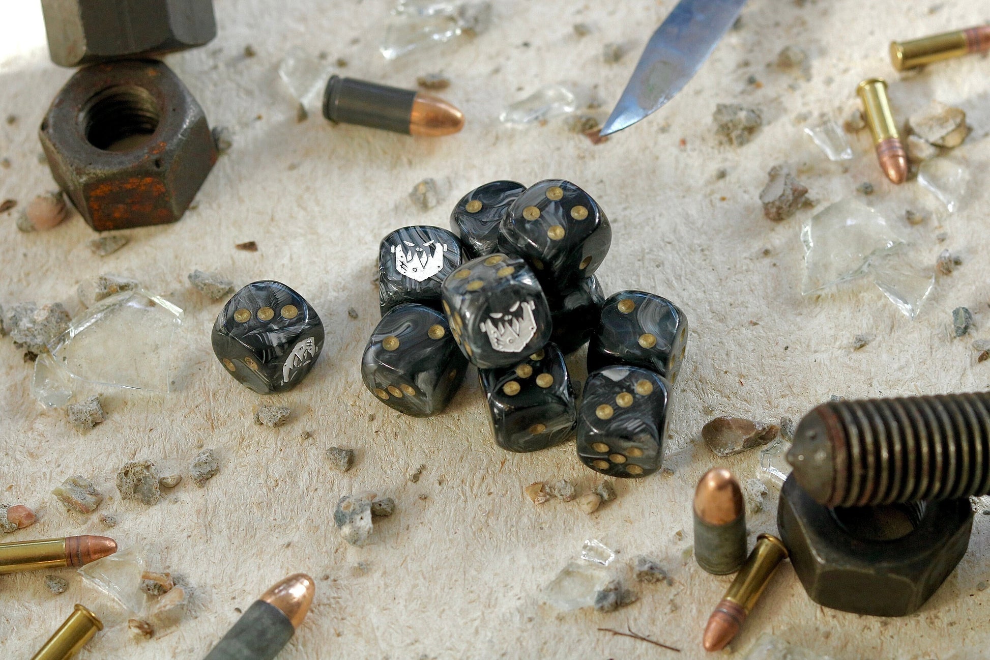 Iron Jaw Dice 16mm Inspired by Sci-Fi