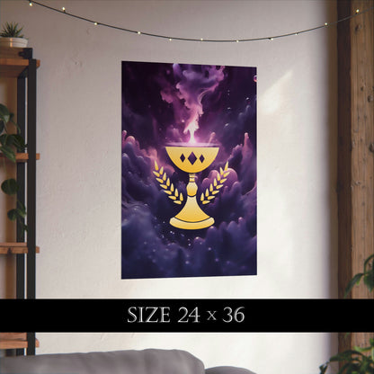 Imperial Chalice Poster (Matte Poster, Wall Art, Game Room Décor, Science Fiction)