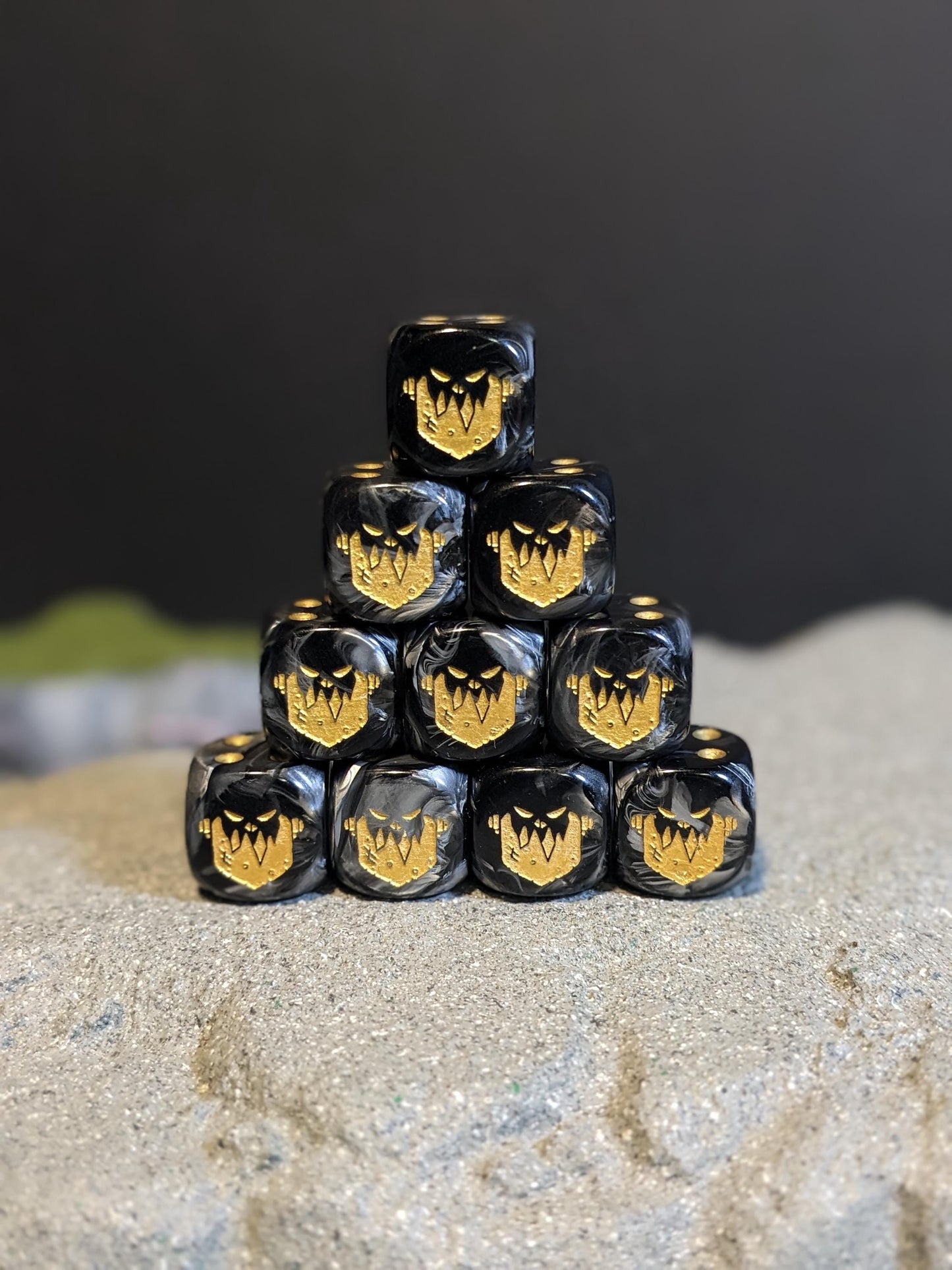 Iron Jaw Dice 16mm Inspired by Sci-Fi