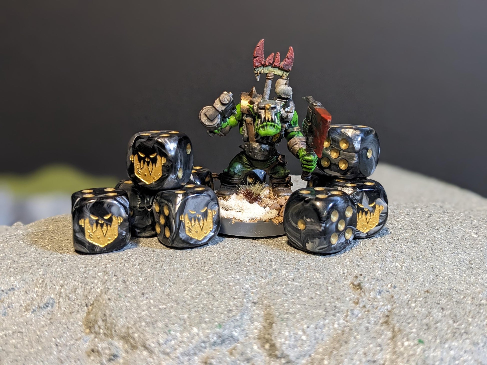 Iron Jaw Dice 16mm Inspired by Sci-Fi