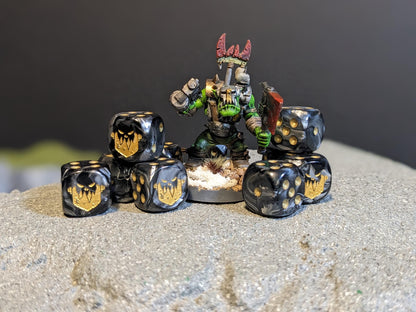 Iron Jaw Dice 16mm Inspired by Sci-Fi