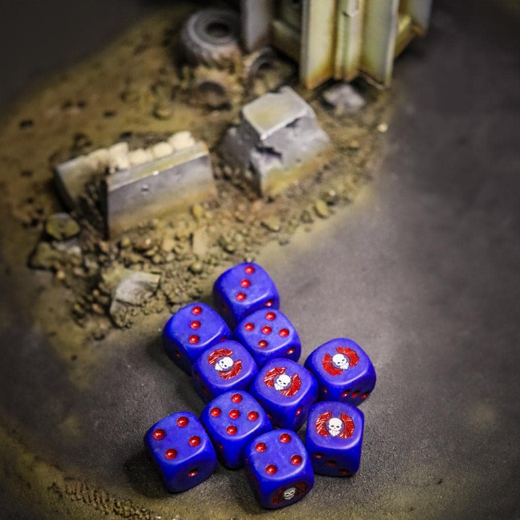 Lords of Darkness Dice 16mm Inspired by Sci-Fi 10x