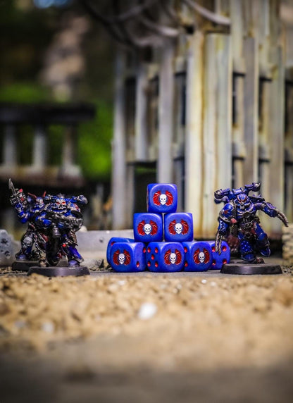 Lords of Darkness Dice 16mm Inspired by Sci-Fi 10x