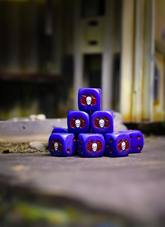 Lords of Darkness Dice 16mm Inspired by Sci-Fi 10x