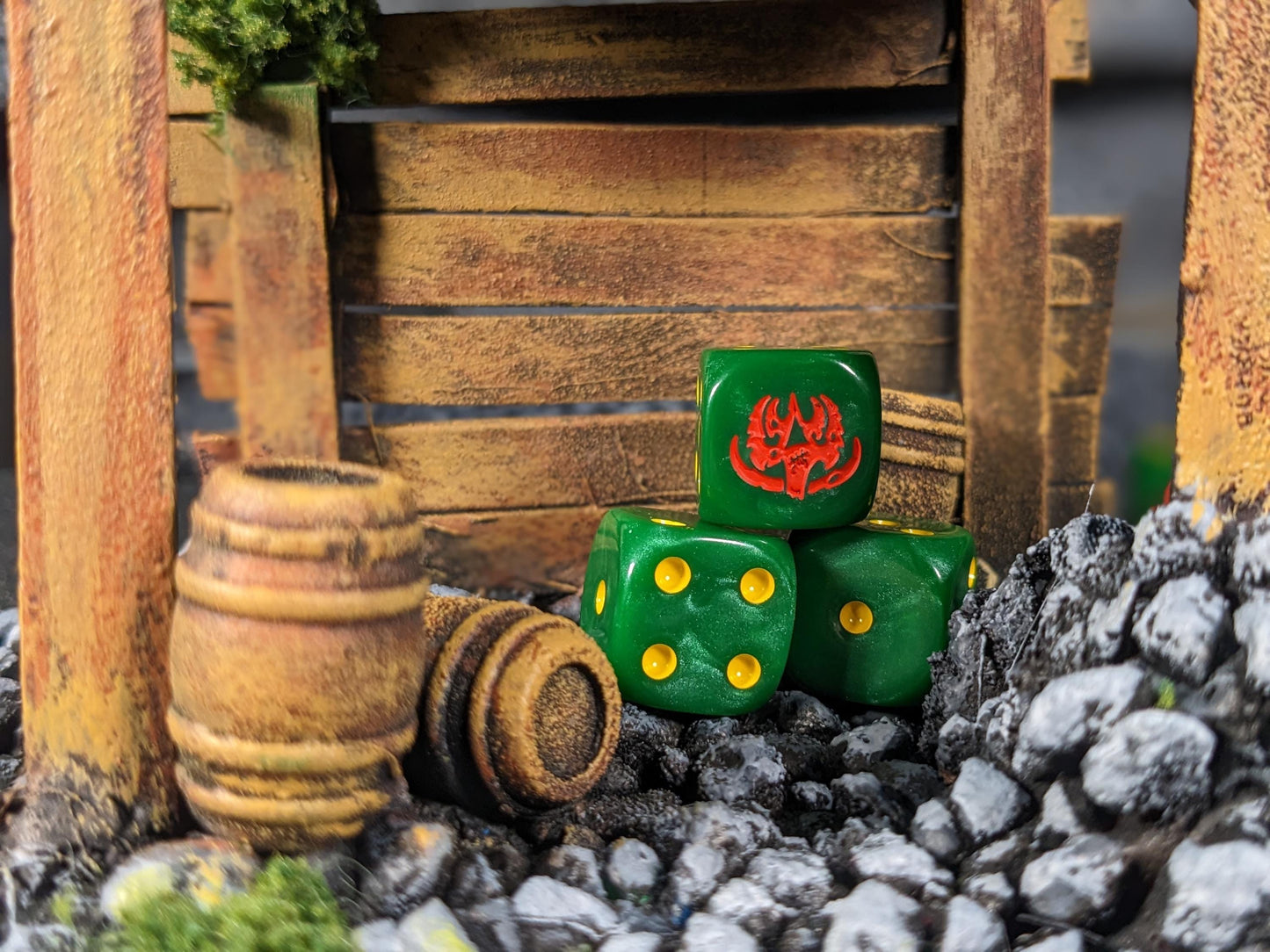 Sinister Slavers Dice 16mm Inspired by Sci-Fi 10x