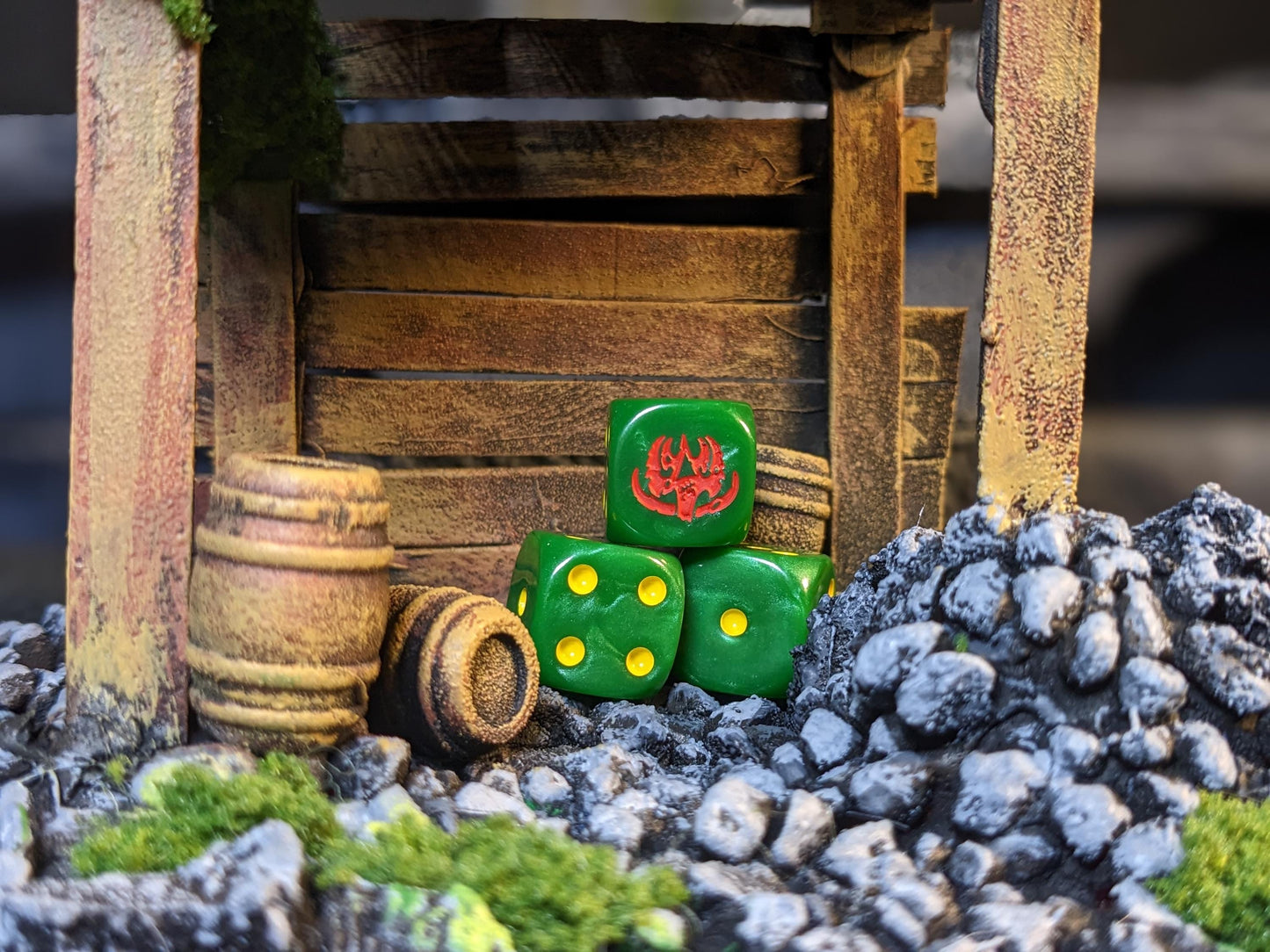 Sinister Slavers Dice 16mm Inspired by Sci-Fi 10x