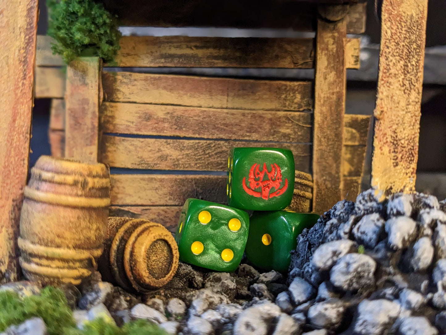 Sinister Slavers Dice 16mm Inspired by Sci-Fi 10x